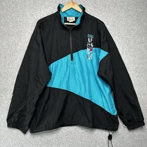 Unisex Vintage 90s Colorblock Umbro Sand Soccer Windbreaker Jacket Size LG EUC